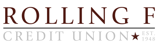Rolling F Credit Union horizontal logo